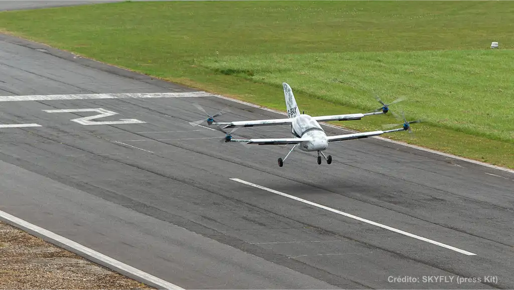 Imagem aeronave SKYFLY