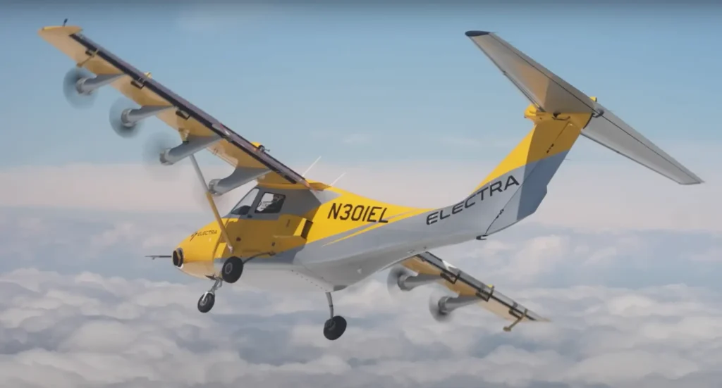 Evtol em voo